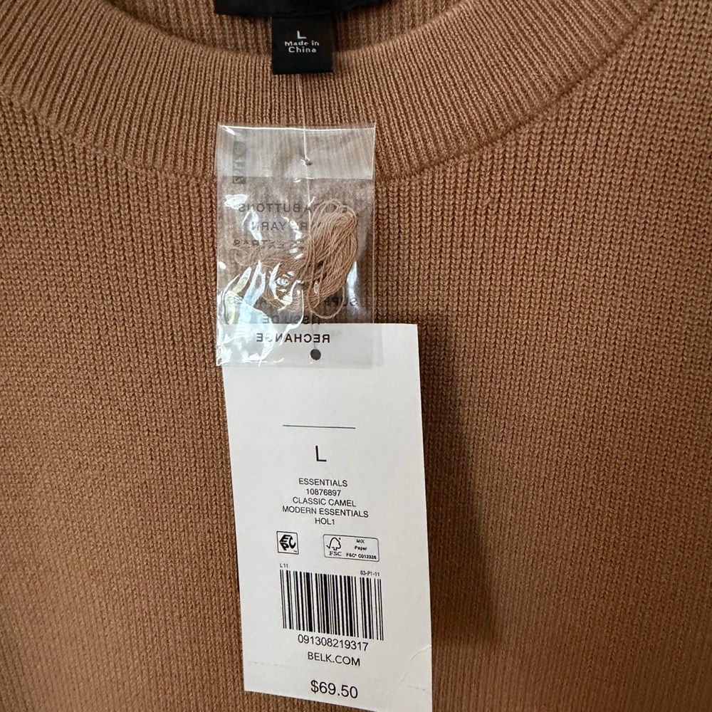 The Limited Camel Knit Pullover - Picture 2 of 6